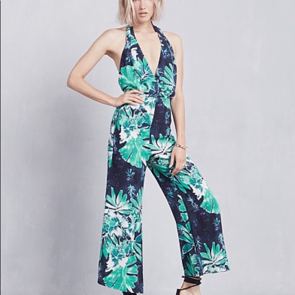tropical pantsuit